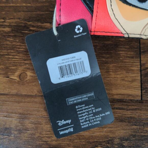 Loungefly Disney Aladdin Jafar Mini Backpack WDBK1149 Wallet WDWA1269 Set - Picture 9 of 12